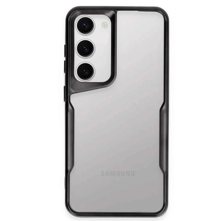 Samsung Galaxy S23 Kılıf Boyi Silikon Kapak - Siyah