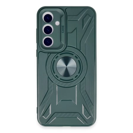 Samsung Galaxy A35 5g Kılıf Lincoln Silikon - Koyu Yeşil