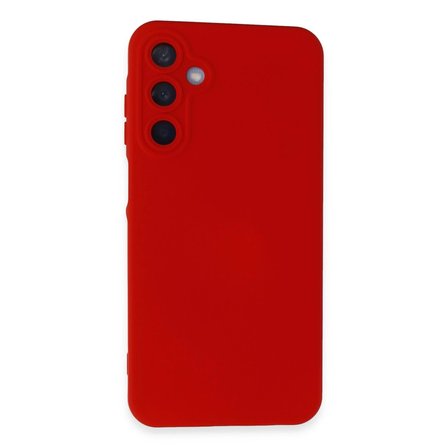 Samsung Galaxy A05s Kılıf Nano İçi Kadife Silikon - Kırmızı