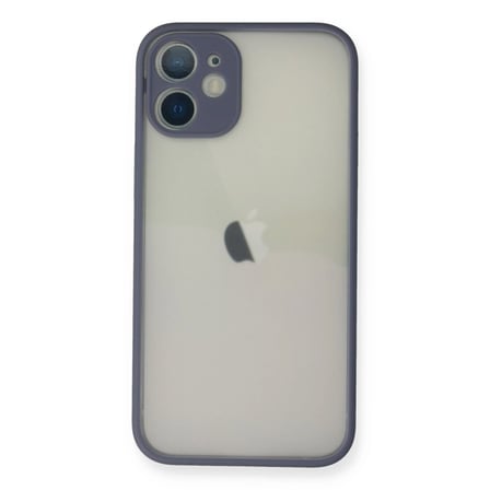 İphone 11 Pro Max Kılıf Montreal Silikon Kapak - Gri