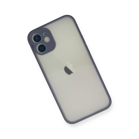 İphone 11 Pro Max Kılıf Montreal Silikon Kapak - Gri