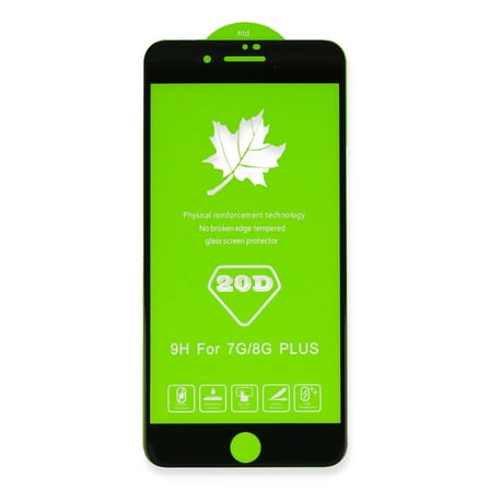 İphone 6 20d Premium Cam Ekran Koruyucu - Beyaz