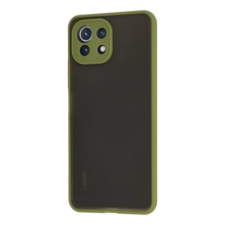Xiaomi Mi 11 Lite Kılıf Montreal Silikon Kapak - Açık Yeşil