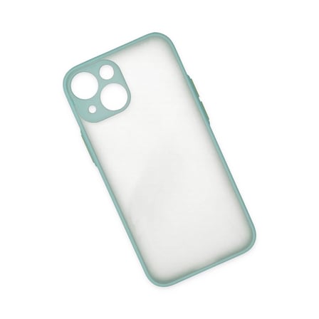 İphone 15 Plus Kılıf Montreal Silikon Kapak - Açık Yeşil