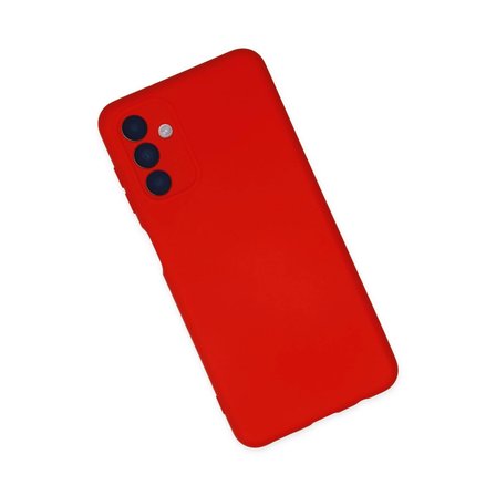 Samsung Galaxy A04s Kılıf Nano İçi Kadife Silikon - Kırmızı