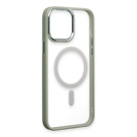 İphone 15 Pro Kılıf Room Magneticsafe Silikon - Su Yeşili