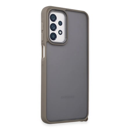 Samsung Galaxy A23 4g Kılıf Elegant Kapak - Titan Gri