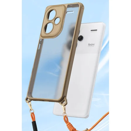 Xiaomi Redmi Note 13 Pro Plus Kılıf Penta Silikon Kılıf - Çöl Titanyum