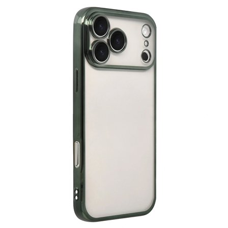 İphone 17 Pro Max Razer Lensli Silikon - Yeşil