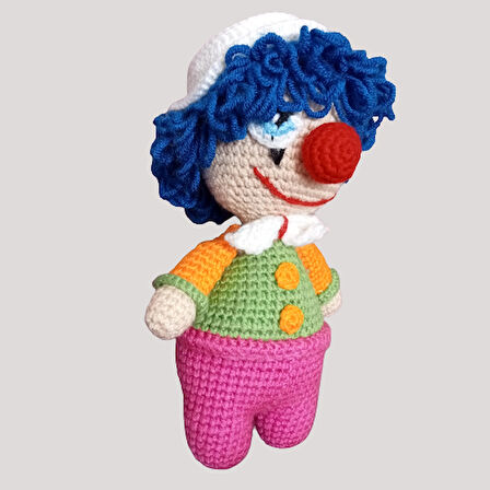 HALAYCI PALYAÇO AMİGURUMİ OYUNCAK