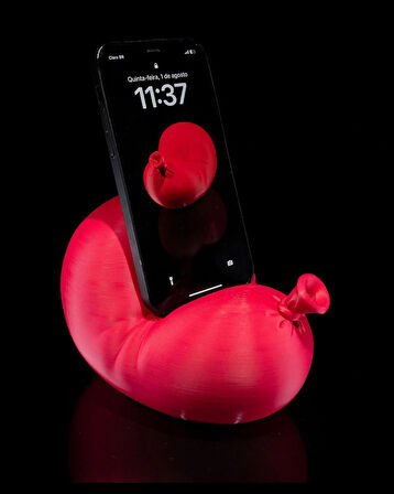 Alpaxa  3D Baskı Balon Şeklinde Telefon Standı - Masaüstü Dekoratif Telefon Tutucu