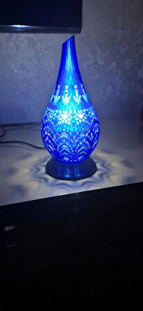 ALPAXA 3D Hint Motifli, Kandil Şeklinde Gece Lambası