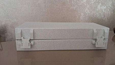 Alpaxa 3D  50'li Kapasiteli Mali Mühür ve USB Organizatörü – Güvenli Saklama Kutusu