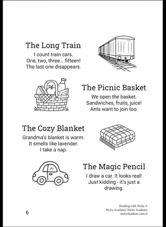 Easy Reading 3A Sentence Sprouts