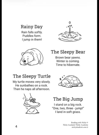 Easy Reading 3A Sentence Sprouts
