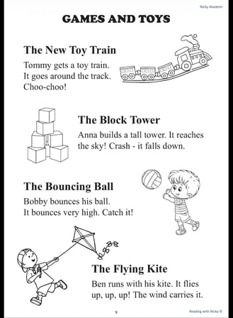 Easy Reading 3B Sentence Sprouts 