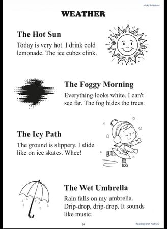 Easy Reading 3B Sentence Sprouts 