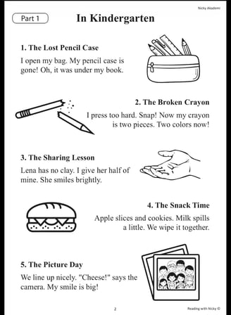 Easy Reading 4 Tiny Talkers.