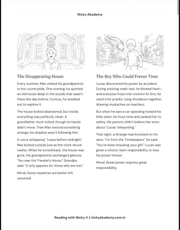 Easy Reading 8 Myth Reading.