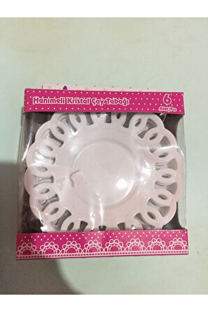 Çay Tabağı Kırılmaz 6 Adet TM739