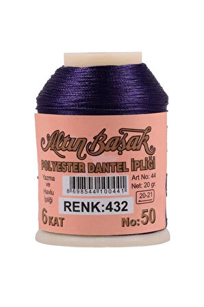 3 Adet Altınbaşak Oya ve Dantel İpi 20 gr - No: 005 - 432 - 357