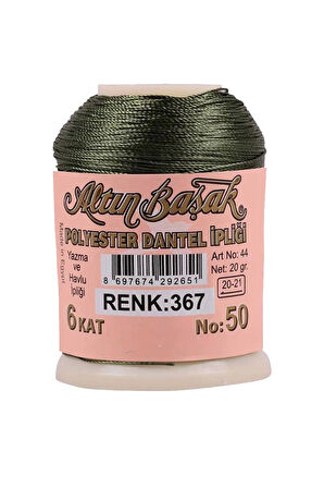 3 Adet Altınbaşak Oya ve Dantel İpi 20 gr - No: 367