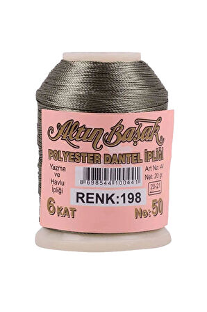 3 Adet Altınbaşak Oya ve Dantel İpi 20 gr - No: 198