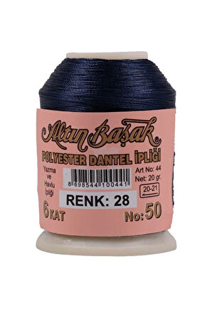 3 Adet Altınbaşak Oya ve Dantel İpi 20 gr - No: 028