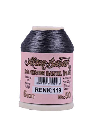 3 Adet Altınbaşak Oya ve Dantel İpi 20 gr - No: 119