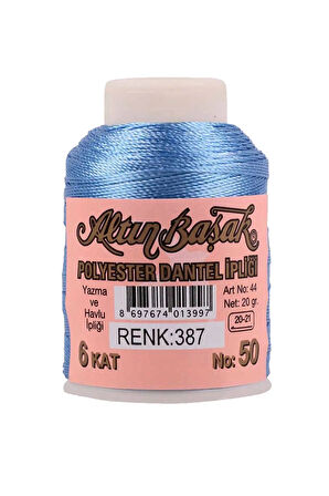 3 Adet Altınbaşak Oya ve Dantel İpi 20 gr - No: 387