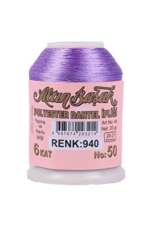 3 Adet Altınbaşak Oya ve Dantel İpi 20 gr - No: 940