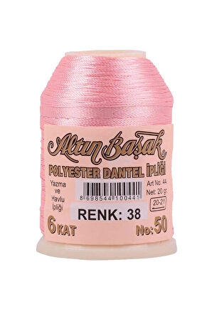3 Adet Altınbaşak Oya ve Dantel İpi 20 gr - No: 038