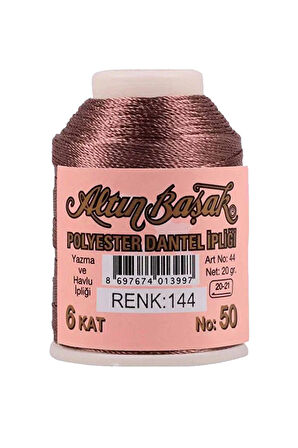 3 Adet Altınbaşak Oya ve Dantel İpi 20 gr - No: 144