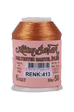 3 Adet Altınbaşak Oya ve Dantel İpi 20 gr - No: 413