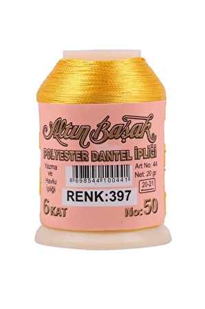 3 Adet Altınbaşak Oya ve Dantel İpi 20 gr - No: 397