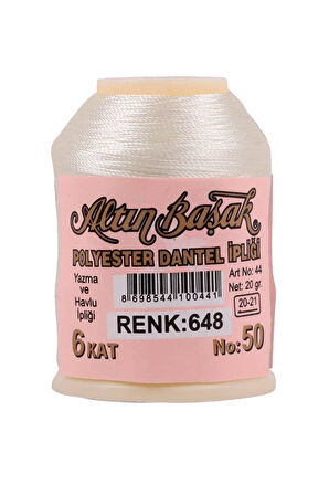 3 Adet Altınbaşak Oya ve Dantel İpi 20 gr - No: 648