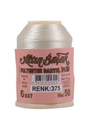 3 Adet Altınbaşak Oya ve Dantel İpi 20 gr - No: 375