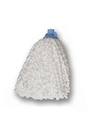 Mop Mikrofiber Beyaz Örgülü Paspas İp MF01