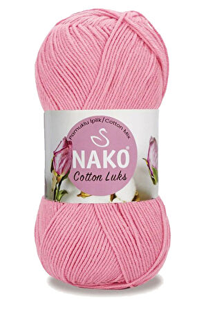 5 Adet Cotton LüYelek Tunik Kazak Bluz Hırka İpi Yünü Pembe 97549