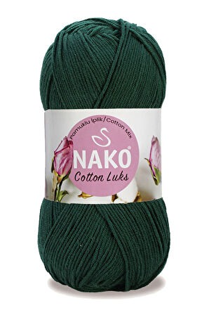 5 Adet Cotton LüYelek Tunik Kazak Bluz Hırka İpi Yünü Koyu Yeşil 97580