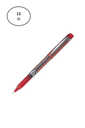 Pilot Kalem V5 Grip Hi-Tecpoint Kırmızı 12'li