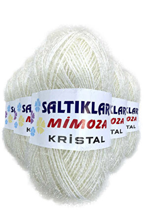 5 Adet Mimoza Kristal Işıltılı Şal Patik Yelek İpi 64