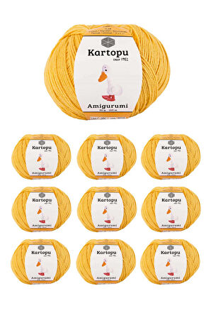 10 Adet Amigurumi El Örgü İpi 50gr 317