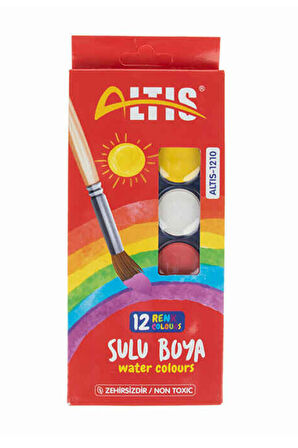 Altis Sulu Boya Büyük Boy 12'li