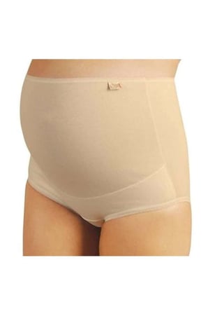 Pamuklu Hamile Likralı Bato Külot Ten - 3324A — Beden: 2XL