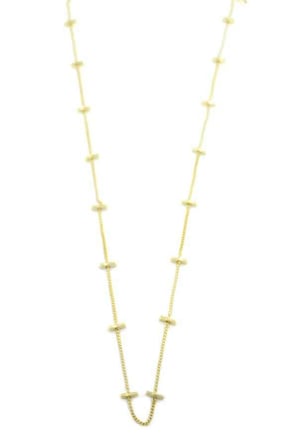 Çubuk Kolye - 45cm - Altın Renk: Altın