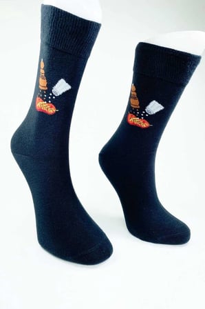 3 Çift Kadın Erkek Unisex Kalın Uzun Çorap — Numara: 37-43