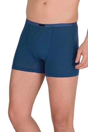 Erkek Modal Boxer Short İndigo 4488B — Beden: S