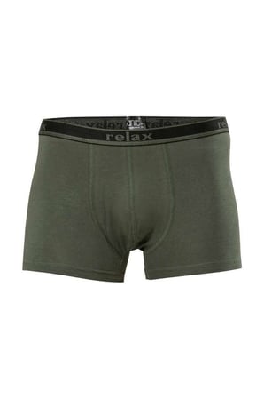 Relax Pamuklu Esnek Erkek Boxer Haki - 1268A — Beden: L