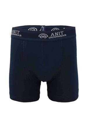Kısa Paça Likralı Erkek Boxer Siyah - 1115A — Beden: M